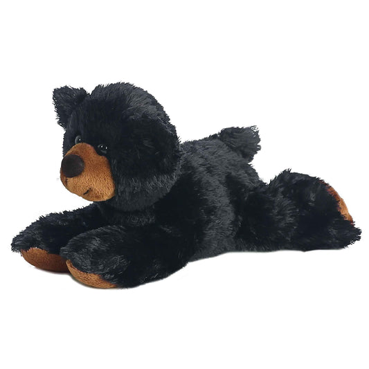 Aurora Plush Sullivan Black Bear Mini Flopsie 8 by Aurora