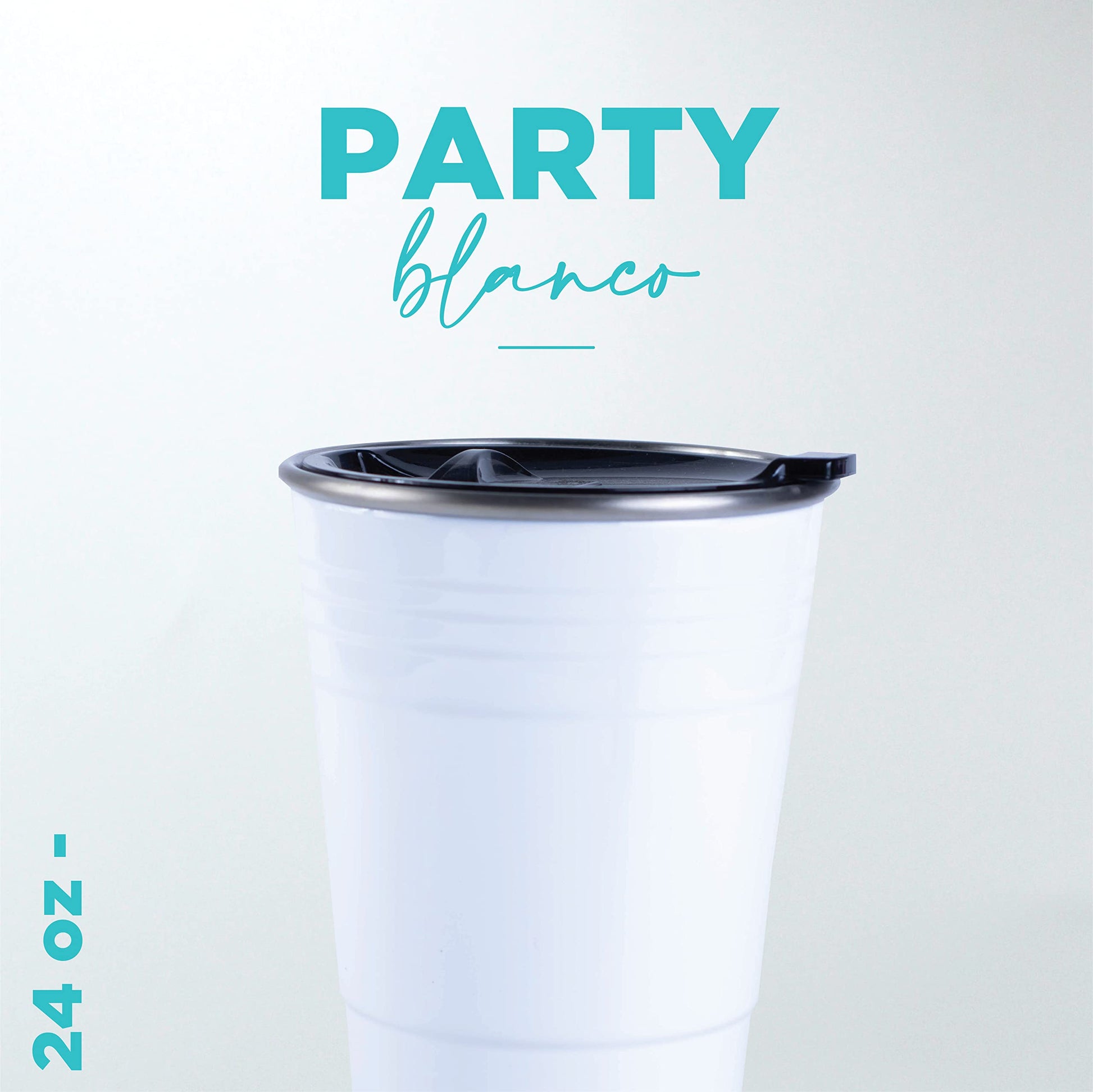 Termo de Acero Inoxidable Norday Blanco Doble Pared para Fiesta