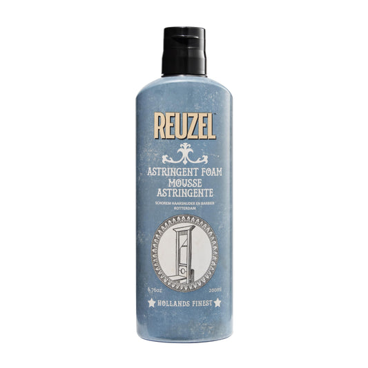 Reuzel Espuma astringente - Suaviza y tonifica - Remueve suciedad y grasa - Refresca la piel y cierra los poros - Mantiene la piel limpia y balanceada - Fórmula vegana, no reseca - 200 ml limpiador