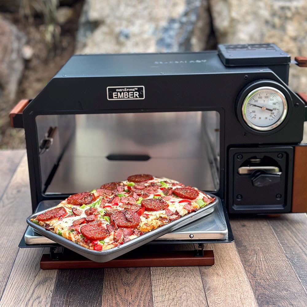 InstaFire Ember Oven (compacto, fuera de la red, camping, emergencia)