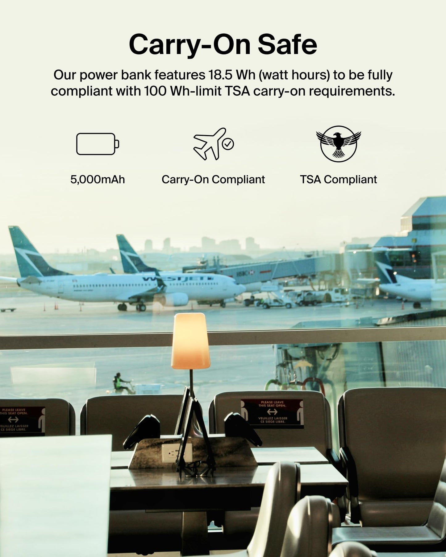 Batería Magnética Belkin Blanca con Qi2 de 15W y 5,000 mAh