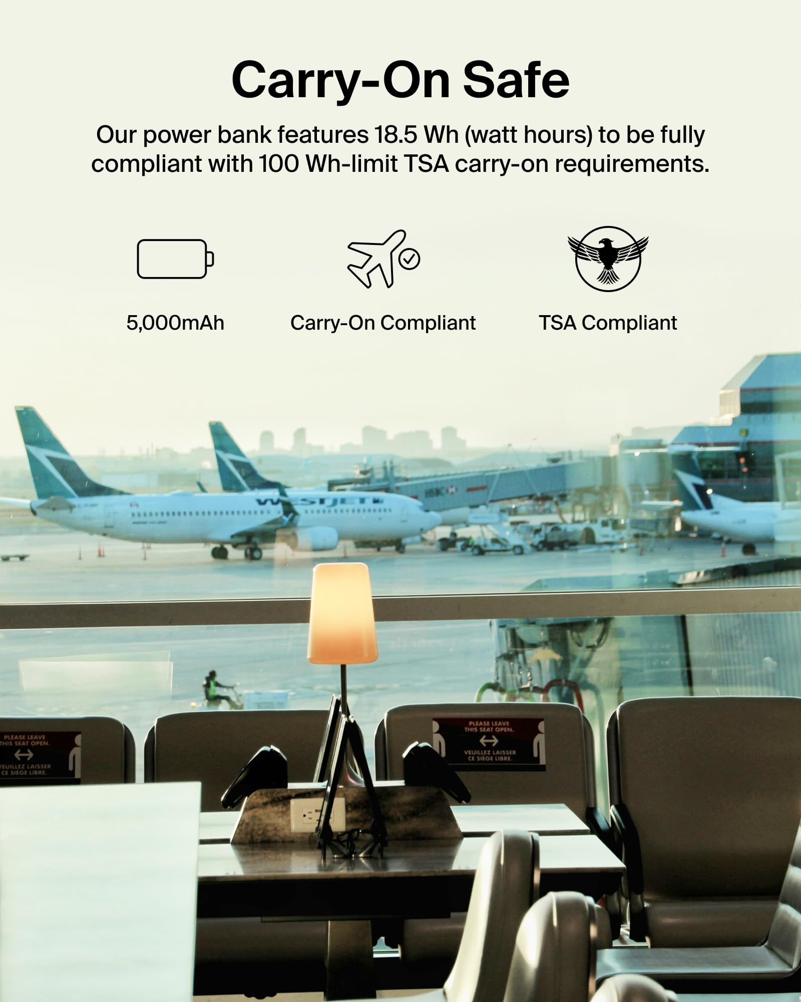Batería Magnética Belkin Blanca con Qi2 de 15W y 5,000 mAh