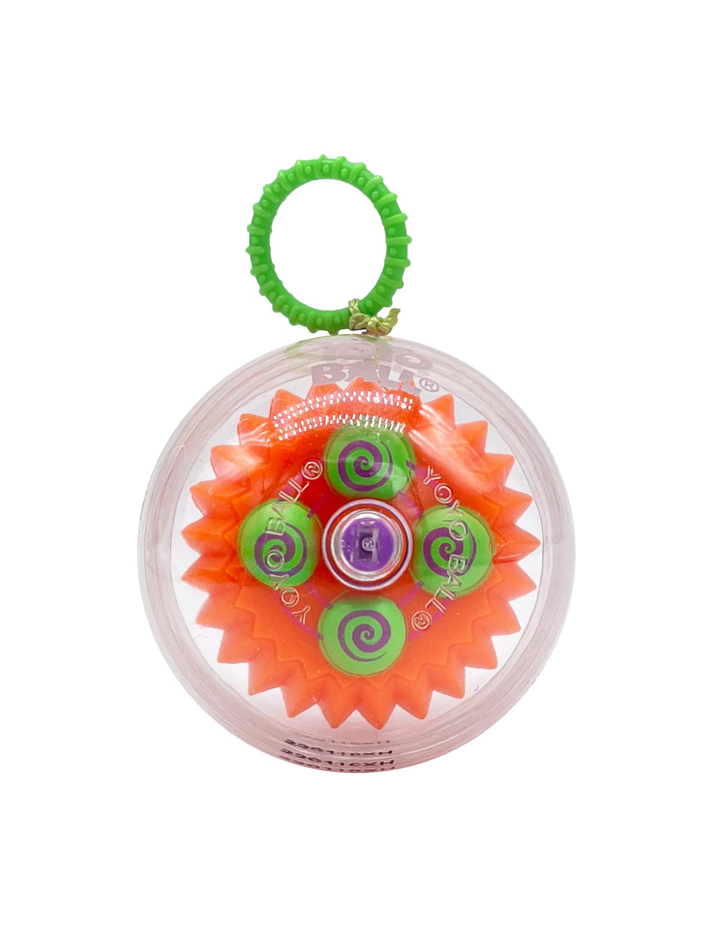 Paquete de 5 YoYo Ball Varios Colores y Patrones Devuelve Automáticamente