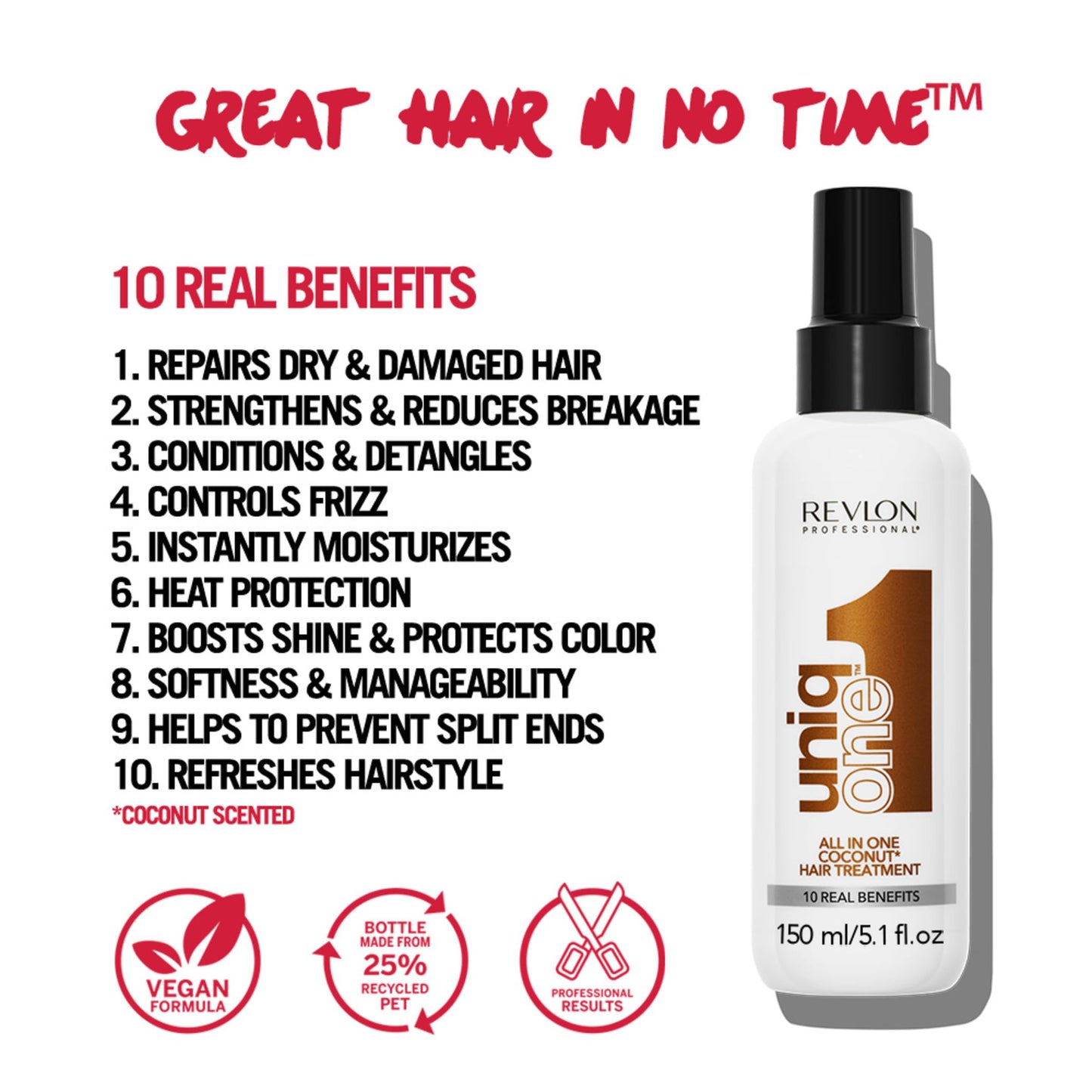 Revlon Uniq One All in one Hair Treatment Coco 150ml