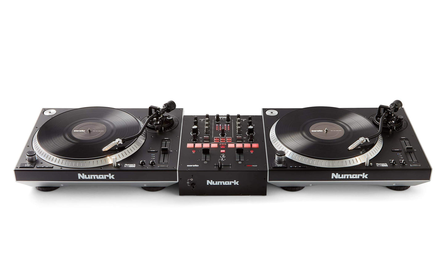 Mezcladora DJ Numark Scratch Roja con Serato DJ Pro y Innofader para Hombre