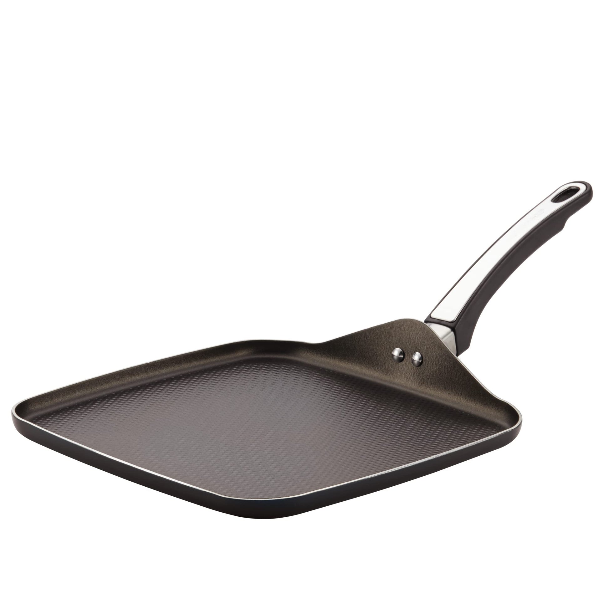 Parrilla Cuadrada Farberware Negro de Aluminio Antiadherente de Alto Rendimiento 28 cm