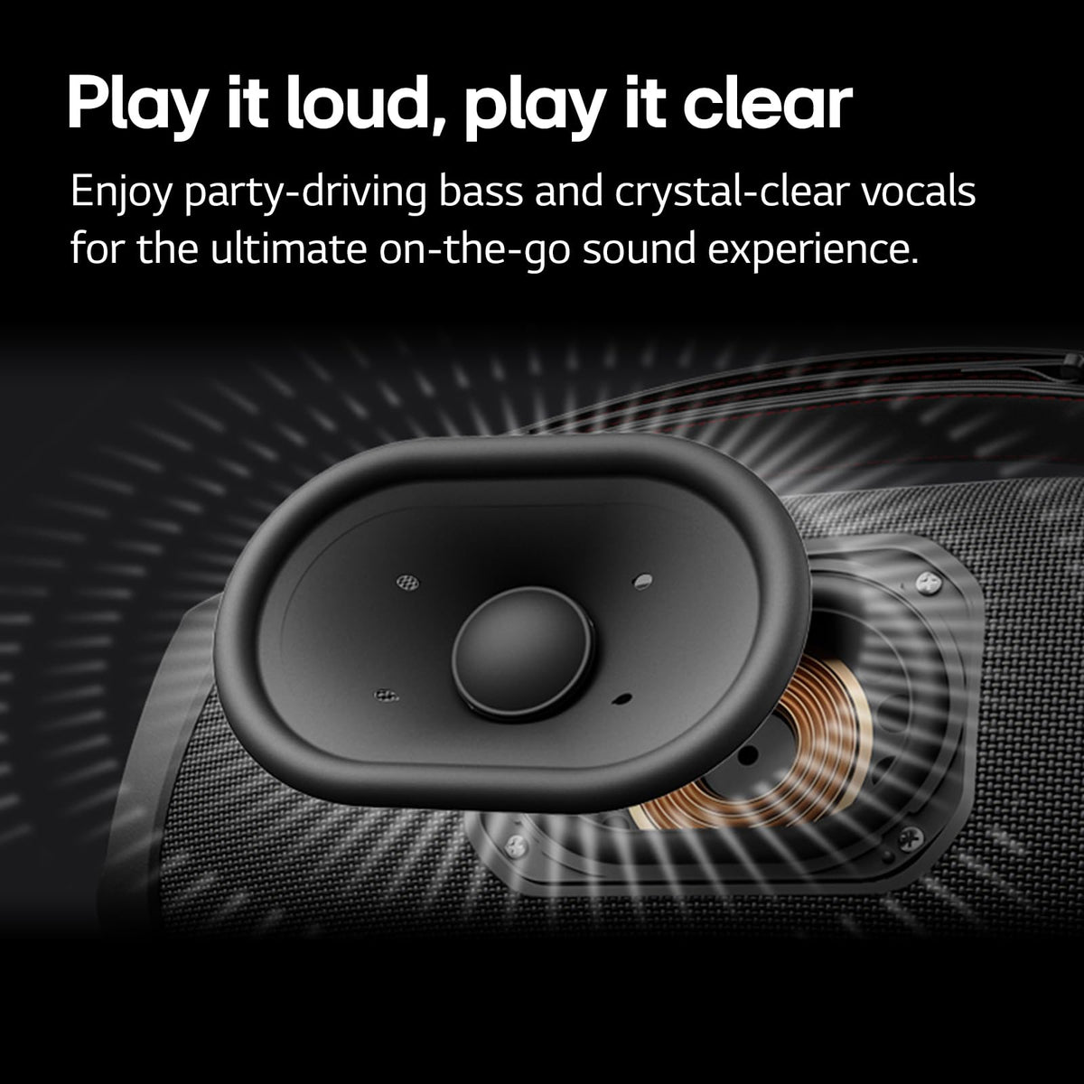 Altavoz Inalámbrico LG XBOOM Go Sonido Potente 15 HRS Batería XG8T