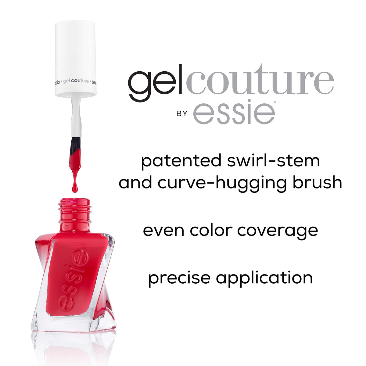 essie Gel Couture 2-Step Longwear Nail Polish, Sunrush Metals Collection, Steel The Show, 0.46 fl. oz.
