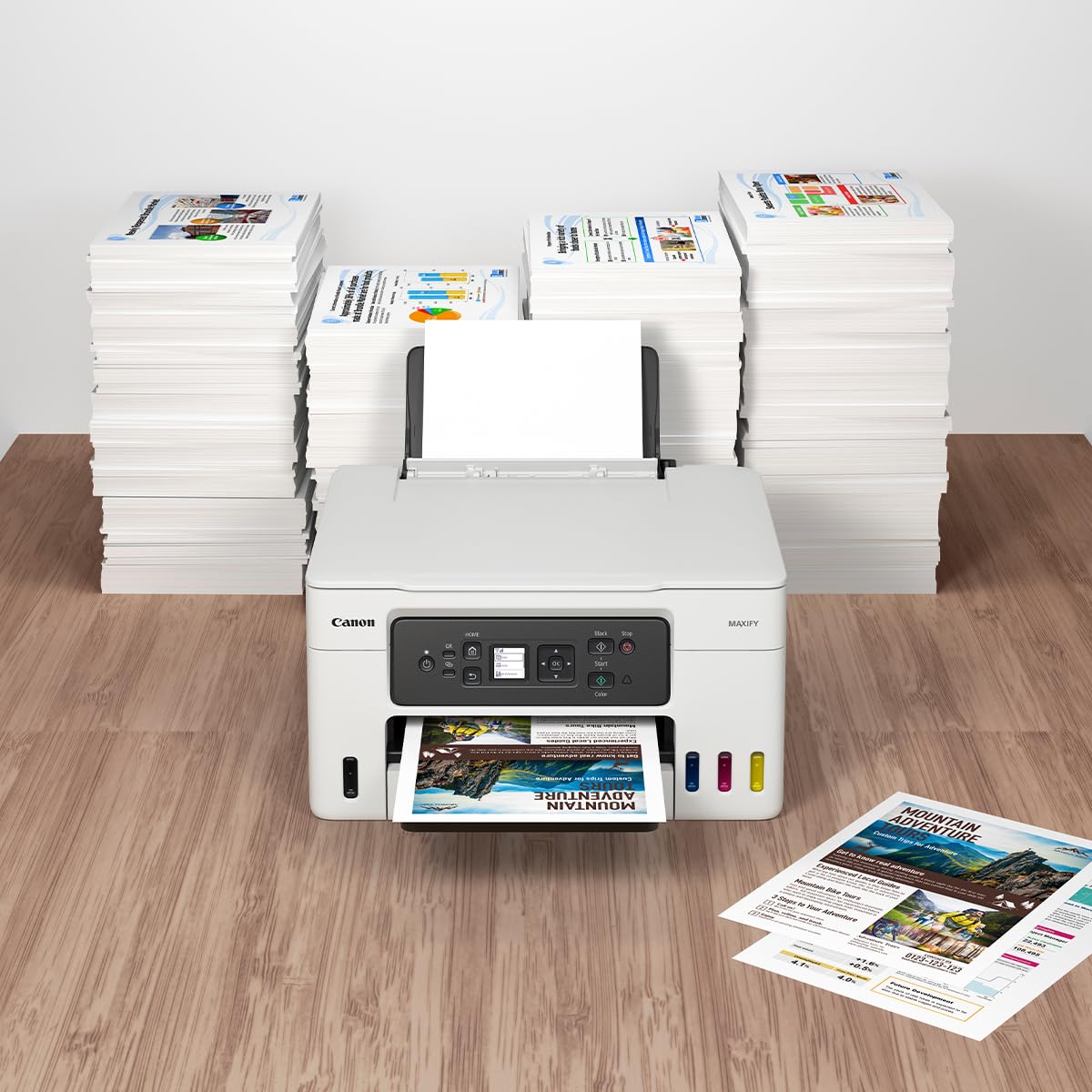 Canon Impresora Multifuncional de Tinta MegaTank Maxify 3 en 1 GX3010