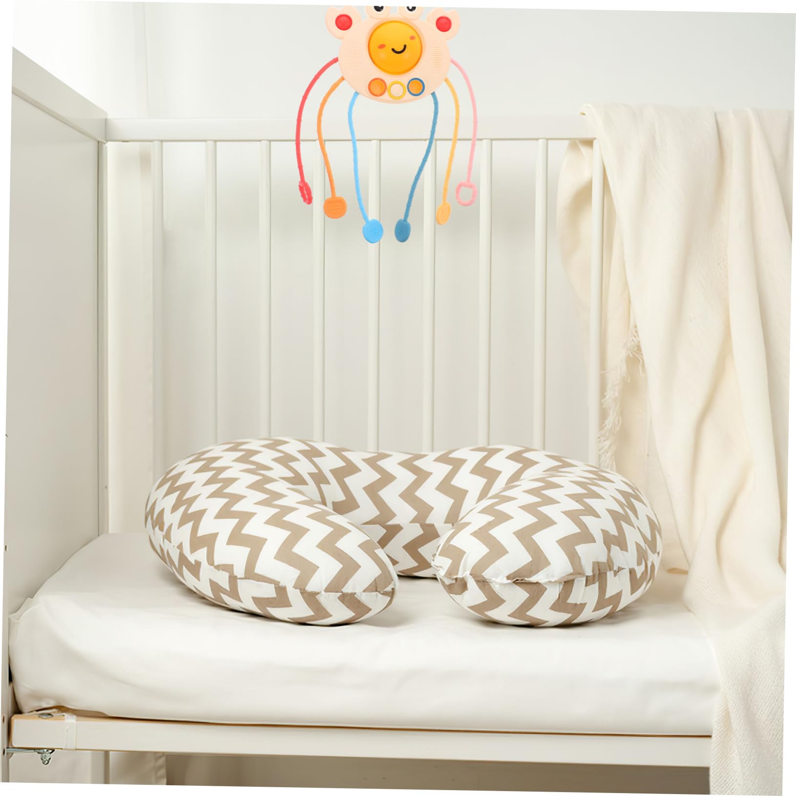 Juguete Sensorial Wakauto Cangrejo Montessori para Bebés Desarrollo de Habilidades y Coordinación Mano