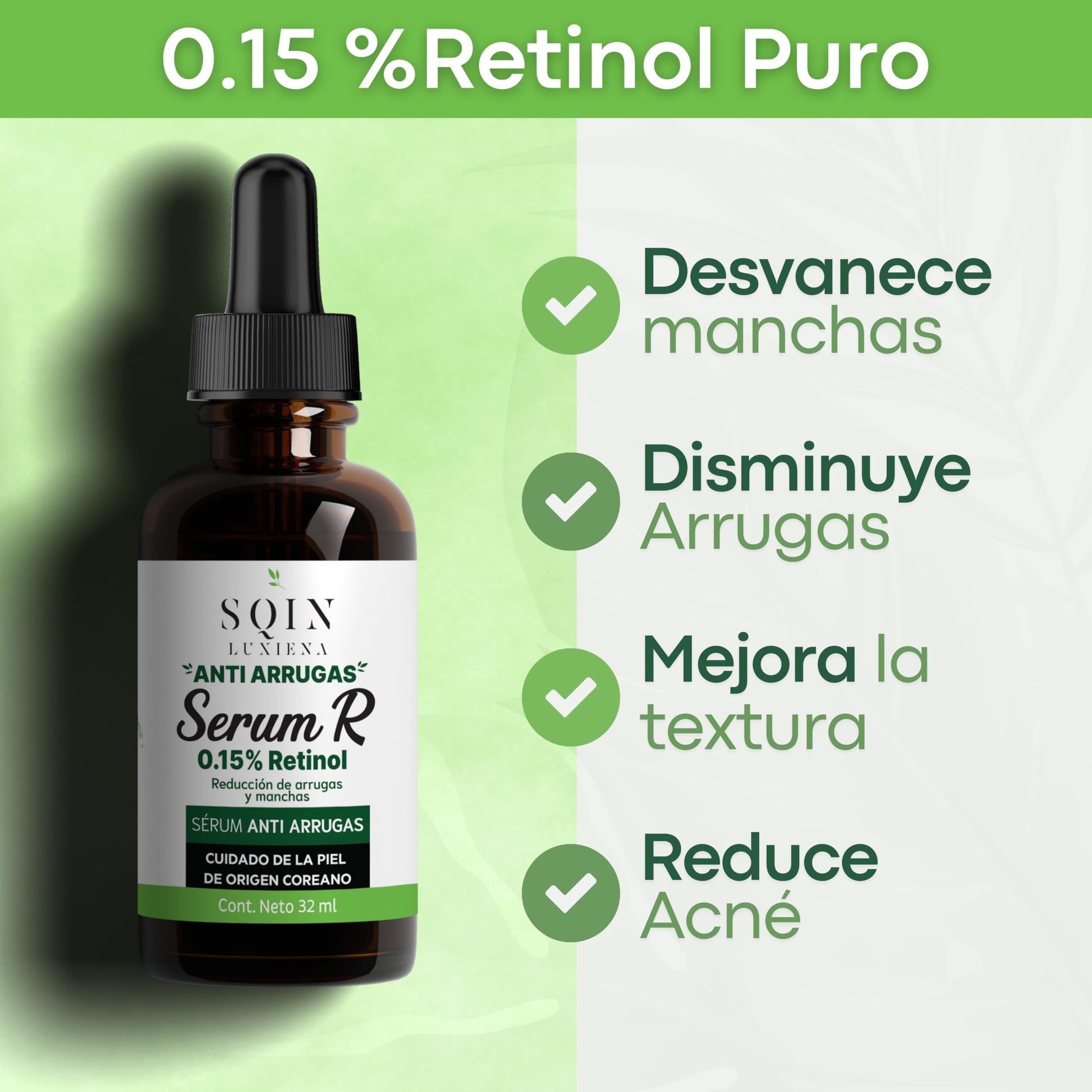 Sqin Luxiena Kit Skin Care 3 Serums Faciales Día y Noche: Vitamina C 2%, Retinol 0.15% y Baba de Caracol 96% . Hidratante Facial, Suero Facial Anti manchas con Vitamina C + E, Serum Profesional Antiarrugas + Antioxidante. Set Antienvejecimiento.