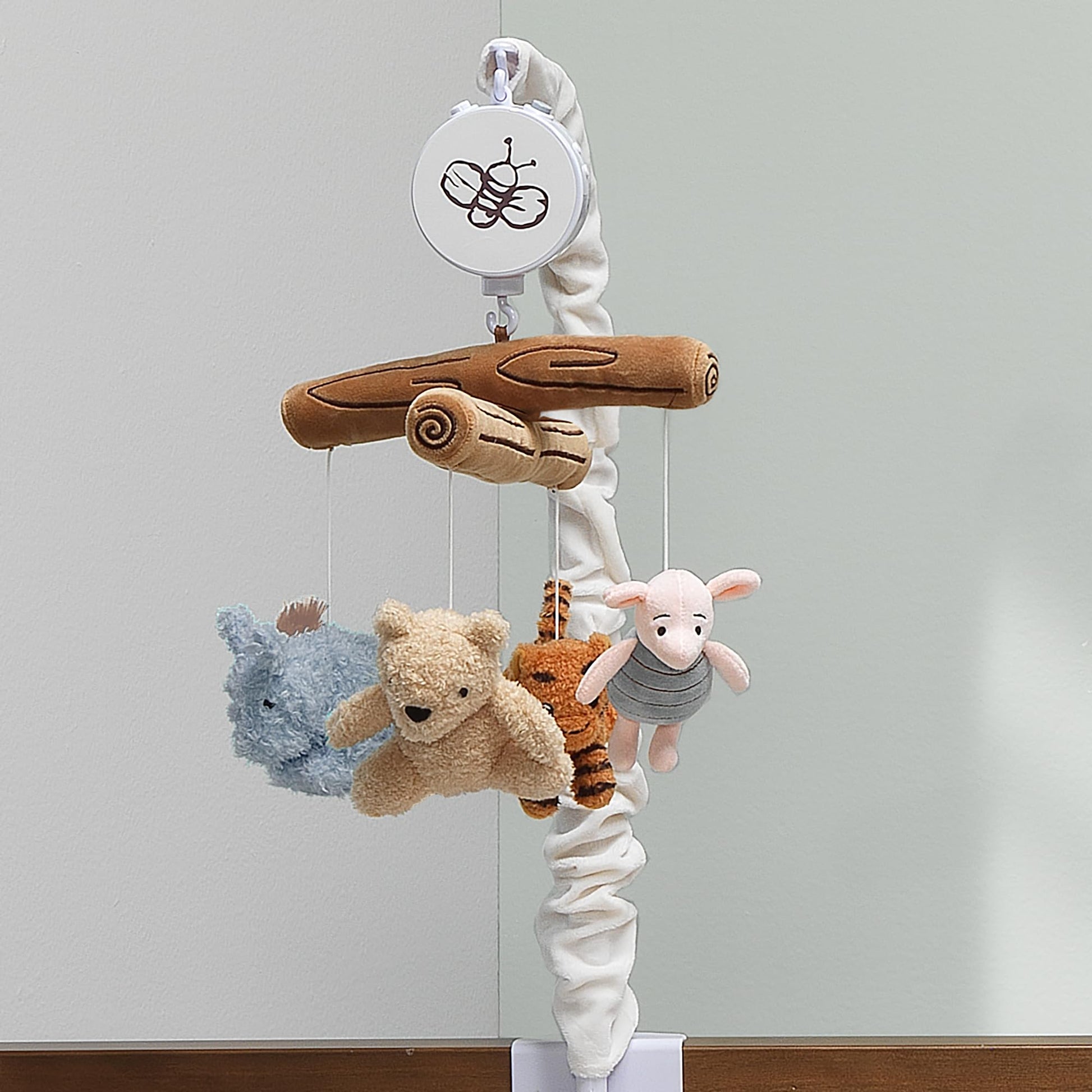 Lambs & Ivy Disney Baby Storytime Pooh Musical Baby Crib Mobile Soother Toy