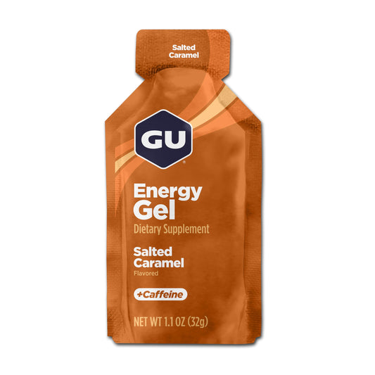 GU Energy Labs Original, Gel Energético de Nutrición Deportiva, Caramelo salado, Caja de 24 Piezas