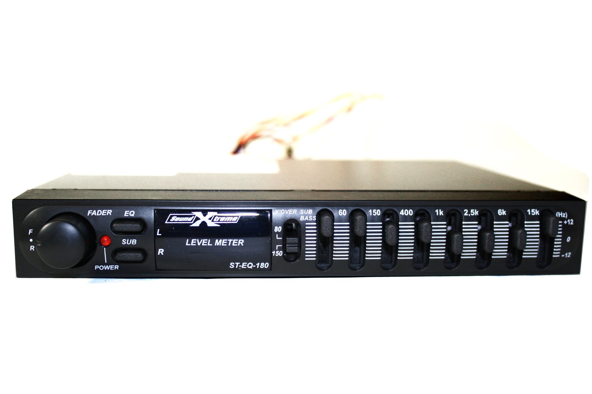 Ecualizador Gráfico Estéreo SoundXtreme 7 Bandas con Control Fader