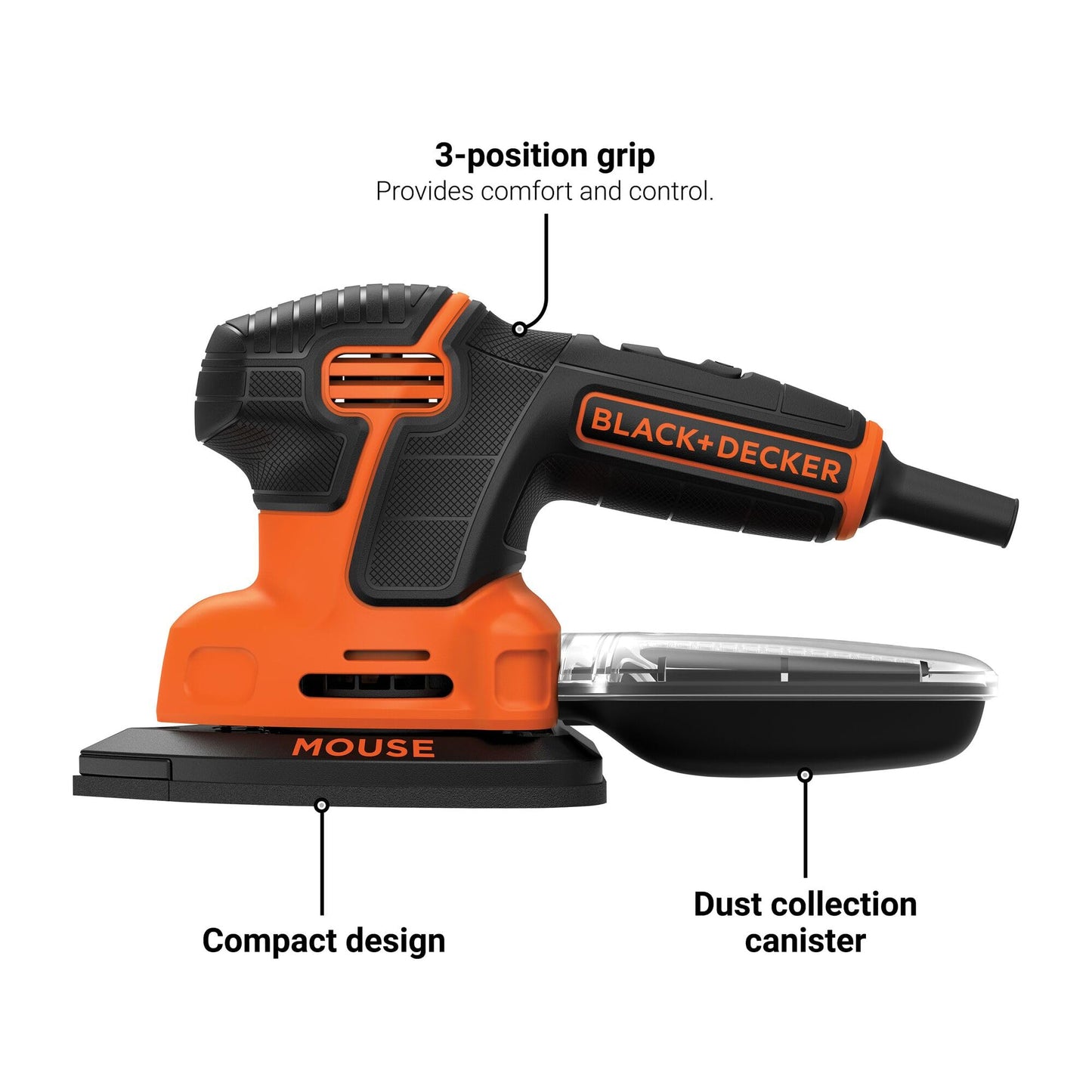 Black + Decker BDEMS600 Mouse Detail Sander