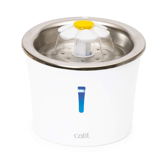 Catit Fuente de Flor de Acero Inoxidable
