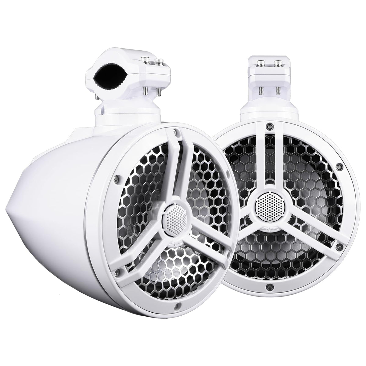 Altavoces Coaxiales Skar Audio Blanco de Torre 16,5 cm 2 Vías Rango Completo