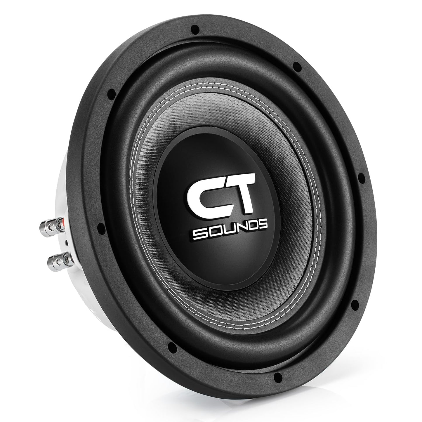 CT Sounds Hydro - Subwoofer de coche de 10 pulgadas, doble 4 ohmios, 1000 W, montaje poco profundo