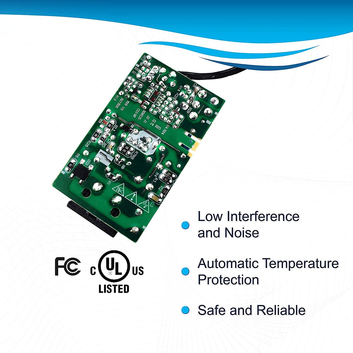 HQRP Adaptador de CA de repuesto compatible con Sony HandyCam CCD-TRV608 CCD-TRV66 CCD-TRV68 DCR-TRV22 DCR-TRV25 DCR-TRV27 DCR-TRV30 DCR-TRV33 DCR-TRV38 DCR-TRV230 DCR-TRV25 0 Camcorder de camcor