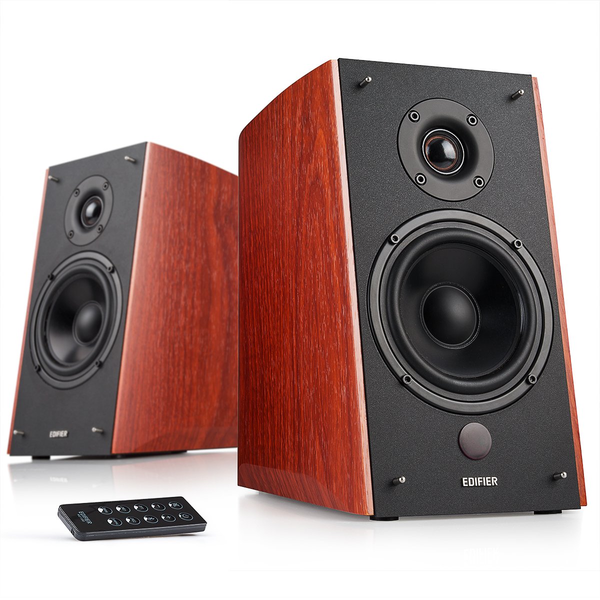 Altavoces Activos Edifier Madera Bluetooth 120 Vatios Entrada Óptica