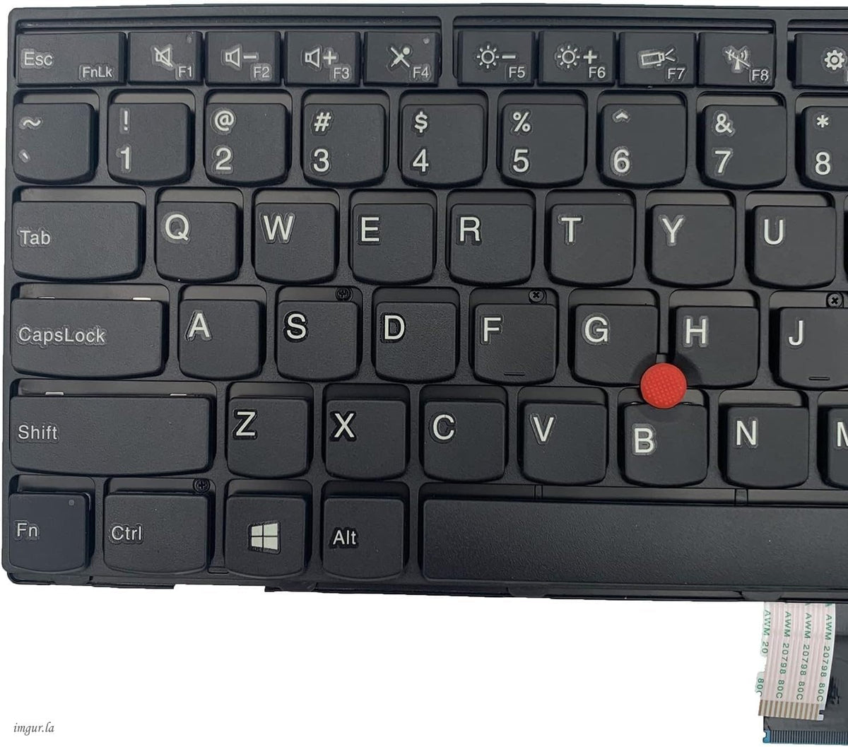 Teclado de Repuesto IBM Lenovo THINKPAD Negro sin Retroiluminación