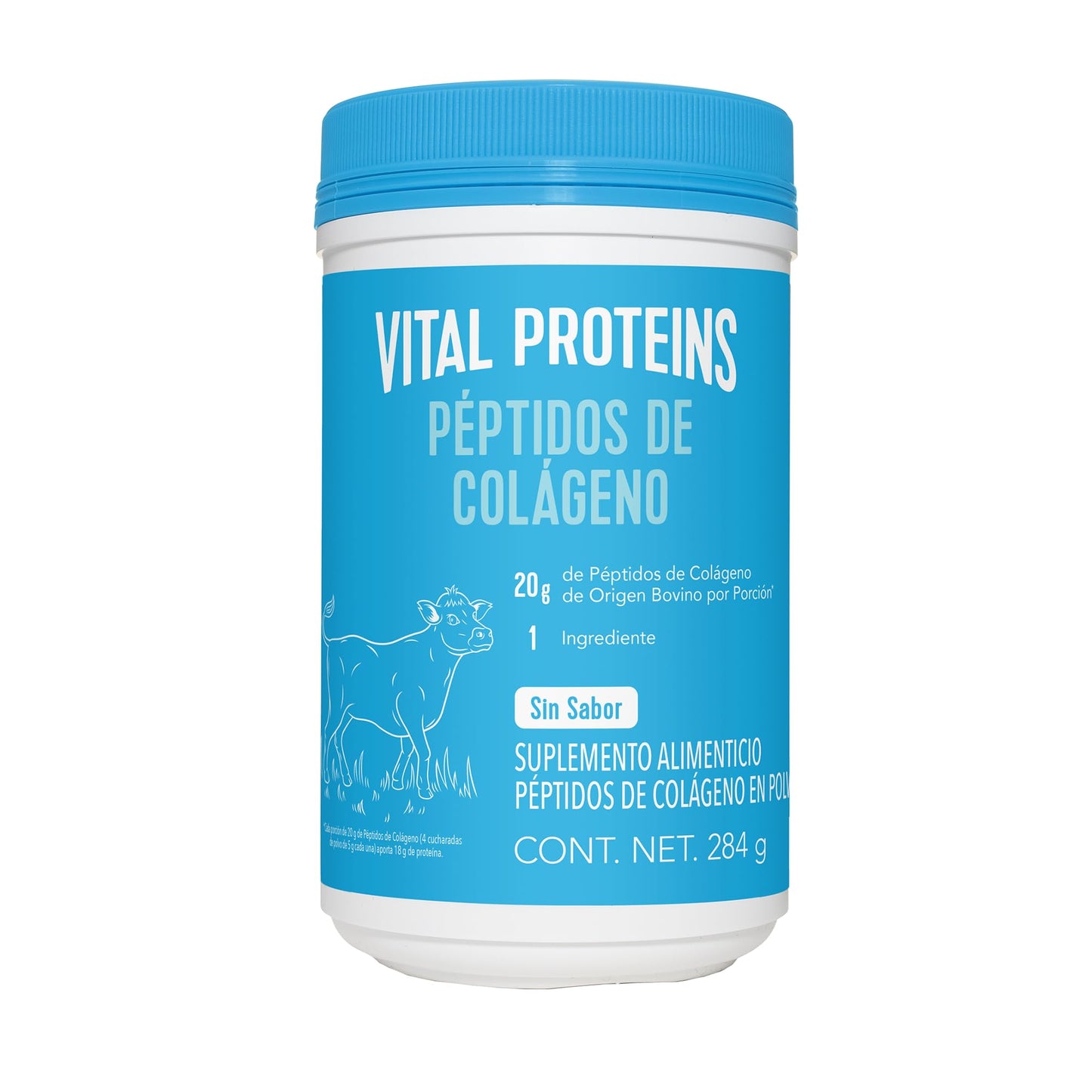 Péptidos de Colágeno Vital Proteins Bovino Sin Sabor