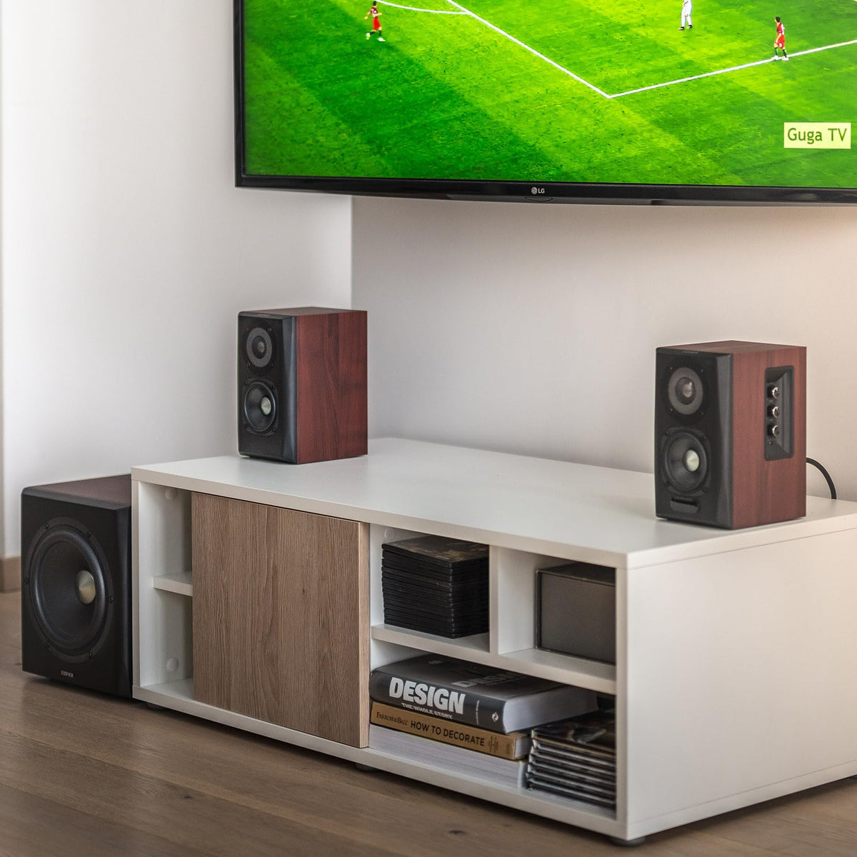 Altavoz y Subwoofer Edifier S350DB Negro Sistema 2.1 Bluetooth v4.1 Sonido aptX Inalámbrico para Ordenadores y Salas