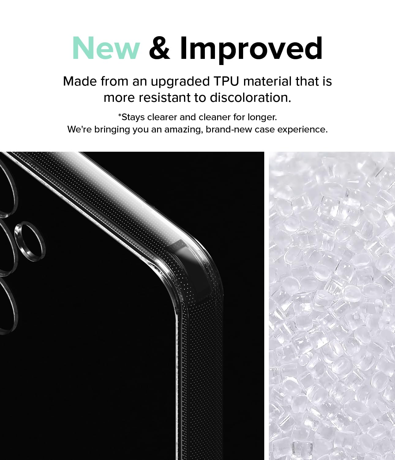 Funda Ringke Fusion Samsung Galaxy S23 FE Transparente con Agujeros para Cuerda