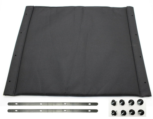 ForconMed Asiento De Silla De Ruedas Blue Streak De 16", Asiento De Repuesto Para Silla De Ruedas, 16 X 16", Tapizado De Nailon, Piezas De Repuesto Para Silla De Ruedas, Con Herrajes, Estándar 3J2416.