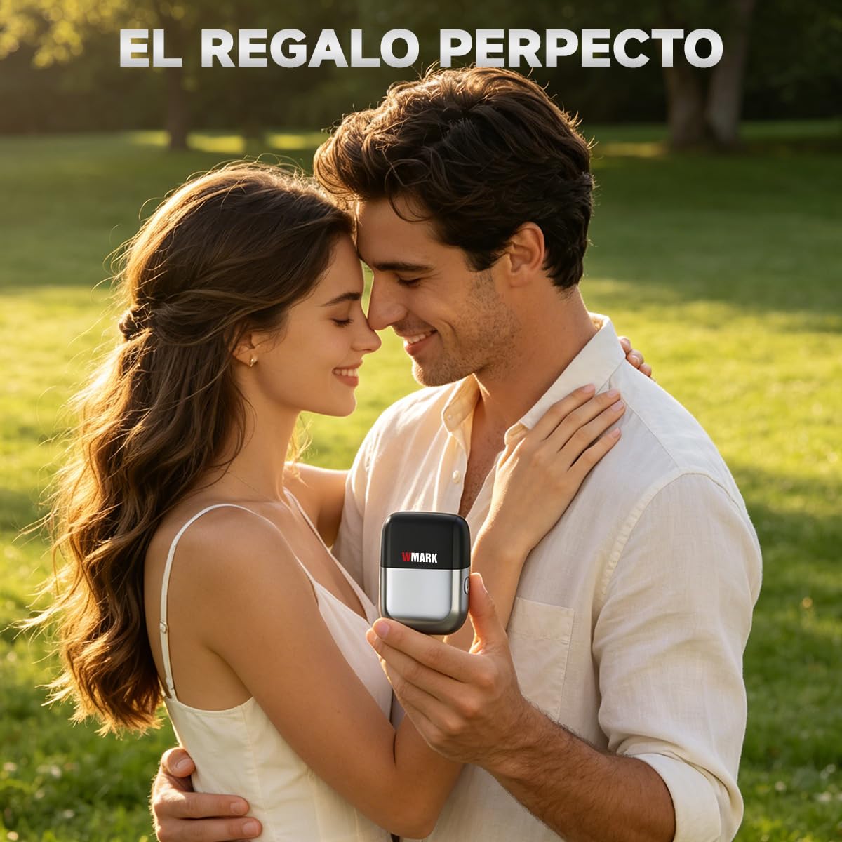 WMARK Mini Rasuradora Afeitadora Eléctrica,8500 RPM Afeitadora Recargable Premium Portátil Para Hombres IPX7,Con Pantalla Led, Para Viajes Y Hogar
