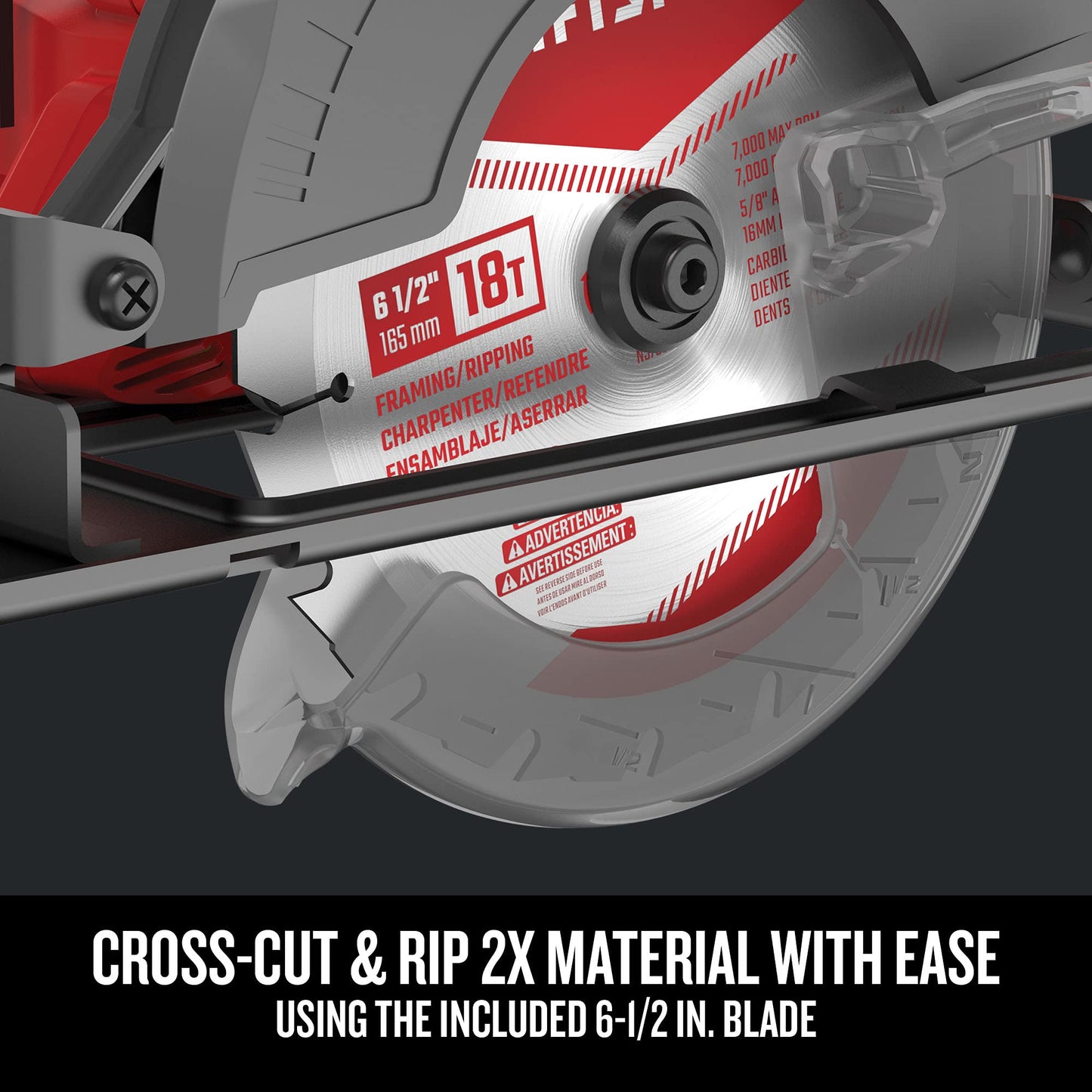 CRAFTSMAN Kit de Herramientas 20V Inalámbricas con Taladro Atornillador Sierra Circular Atornillador de Impacto y Linterna con 2 Baterias CMCK401D2