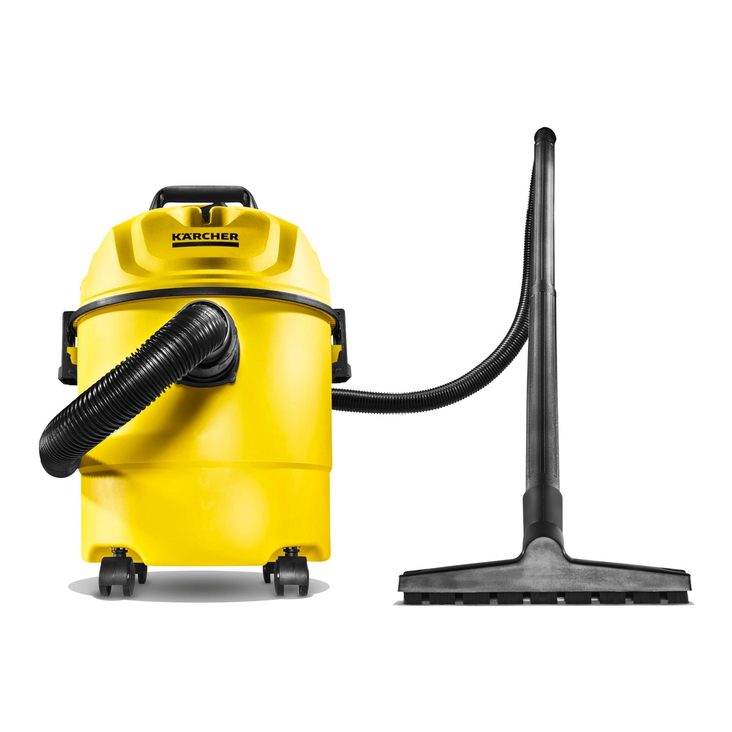 Aspiradora Kärcher WD 1 Amarilla Compacta para Hogar