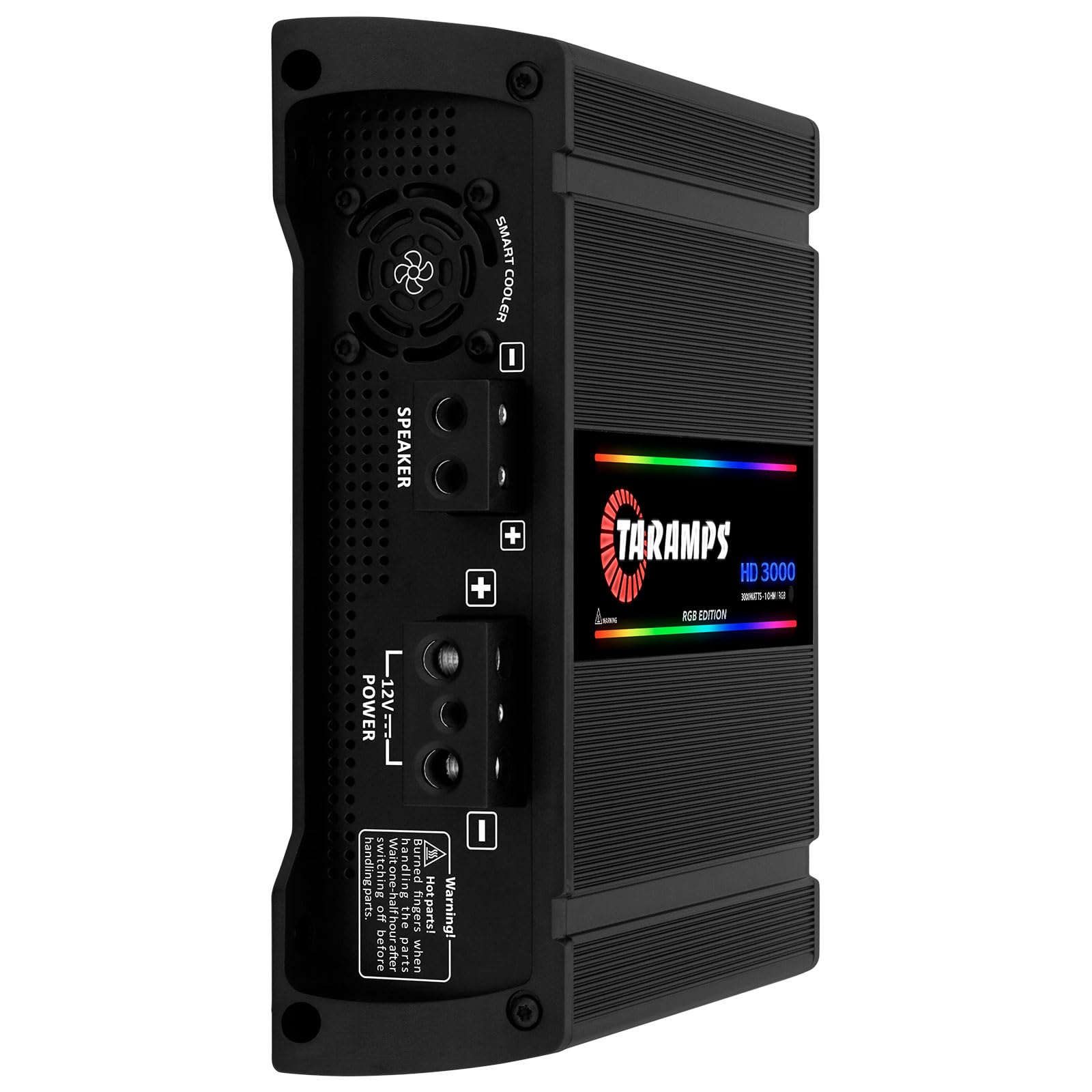 Amplificador de Coche Taramps Negro 1 Ohm 3000 Vatios RMS Digital Monobloque