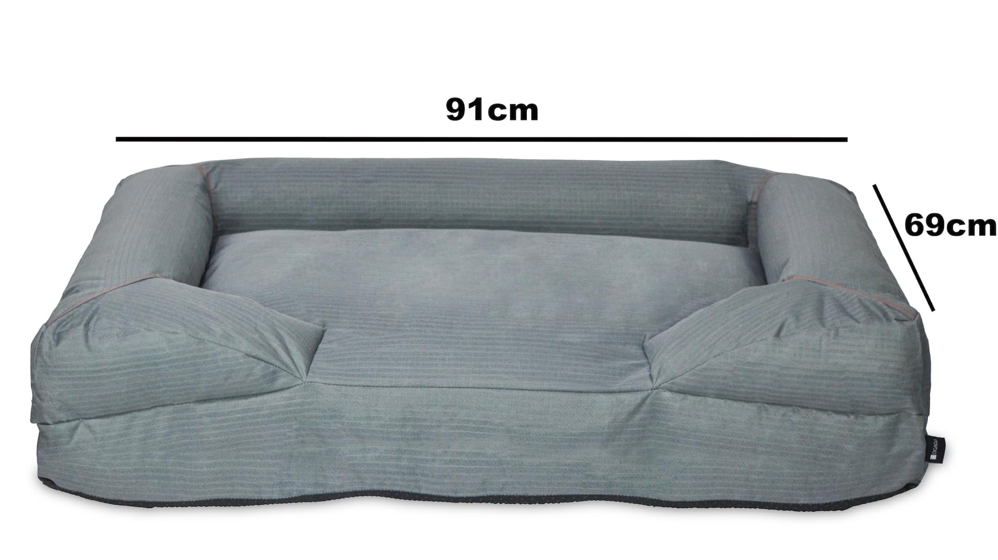Cama para Perro Grande OGAGU Gris Resistente y Transpirable para Exterior
