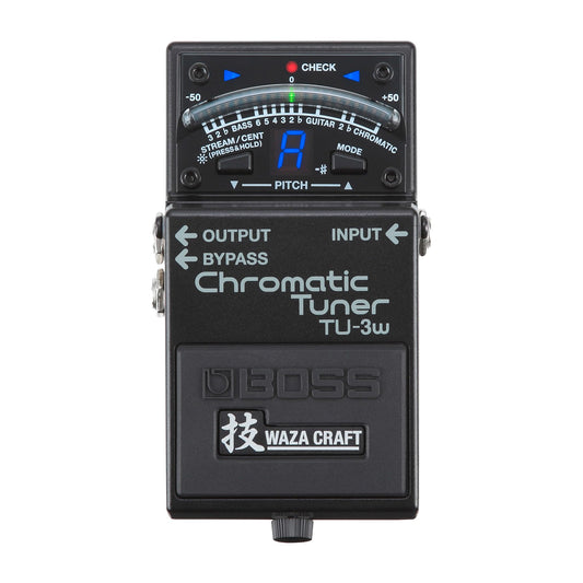 BOSS TU-3W Afinador, Negro