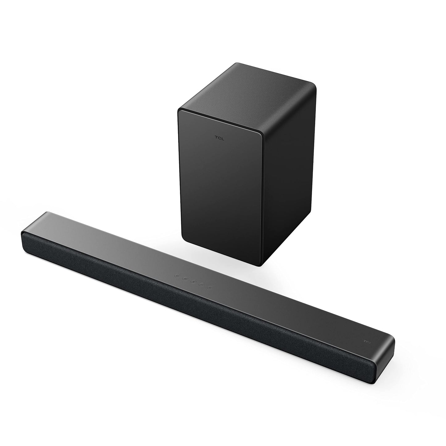 Barra de Sonido TCL Negro de 3.1 Canales con Subwoofer Inalámbrico y Dolby Audio para Hombre
