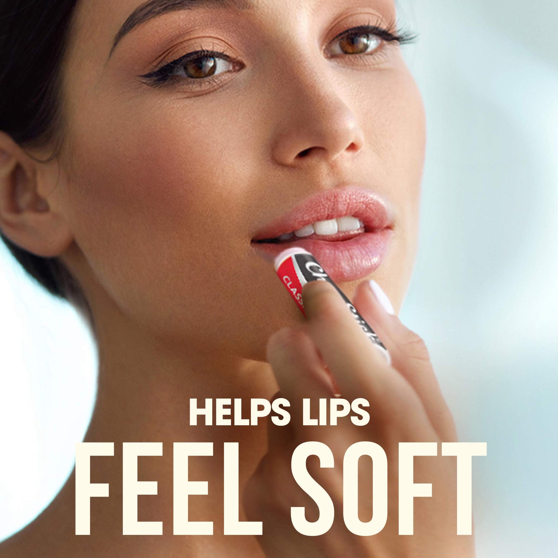 ChapStick Classic Lip Balm Skin Protectant Bulk, 12 Count, Strawberry Flavor, 0.15 Ounce