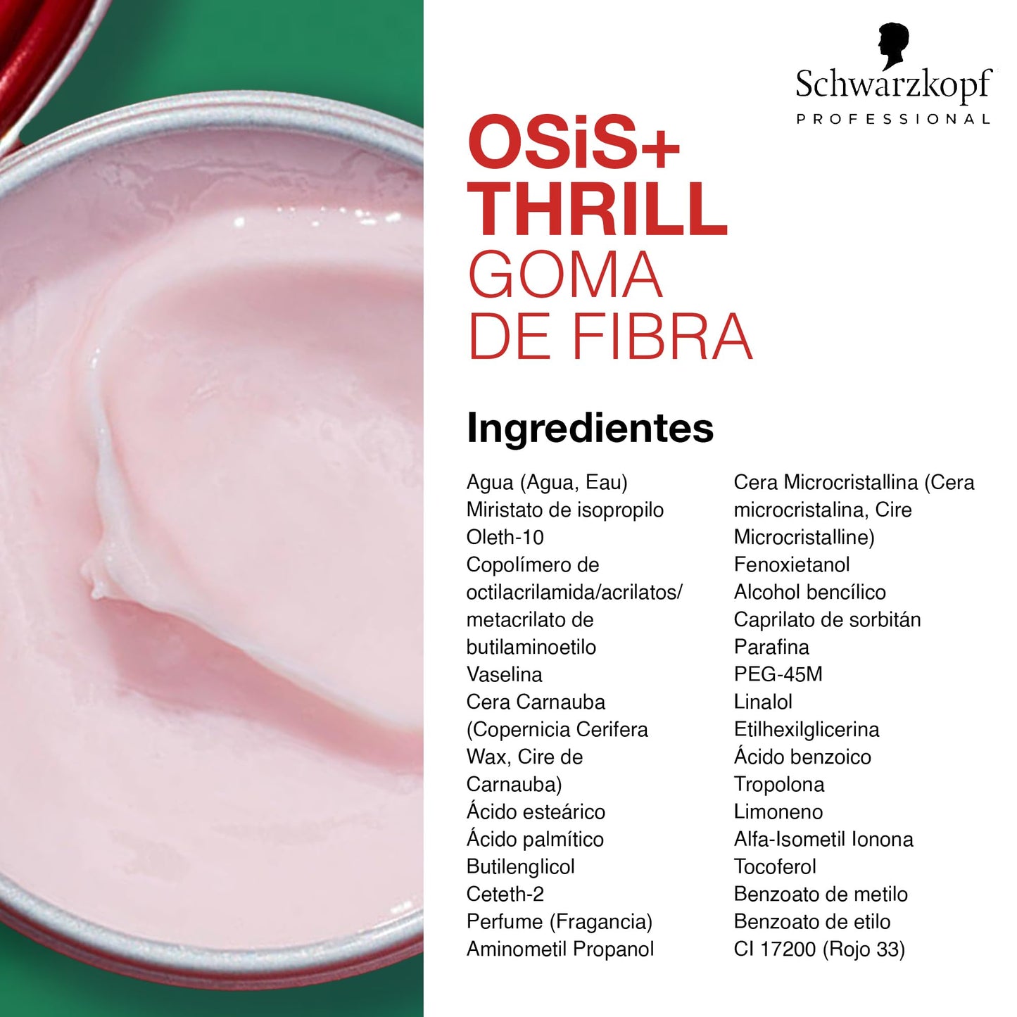 Schwarzkopf - Osis+ Thrill Fibre Gum (Strong Control) - 100ml/3.4oz