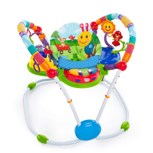 Baby Einstein 60184 Neighborhood Friends Special Edition - Saltador Musical de Actividades para Niños Mayaores de 6 Meses y un Peso de Hasta 11.34 kg (25 lb), Unisex, Multicolor, 30.5" x 33" x 29