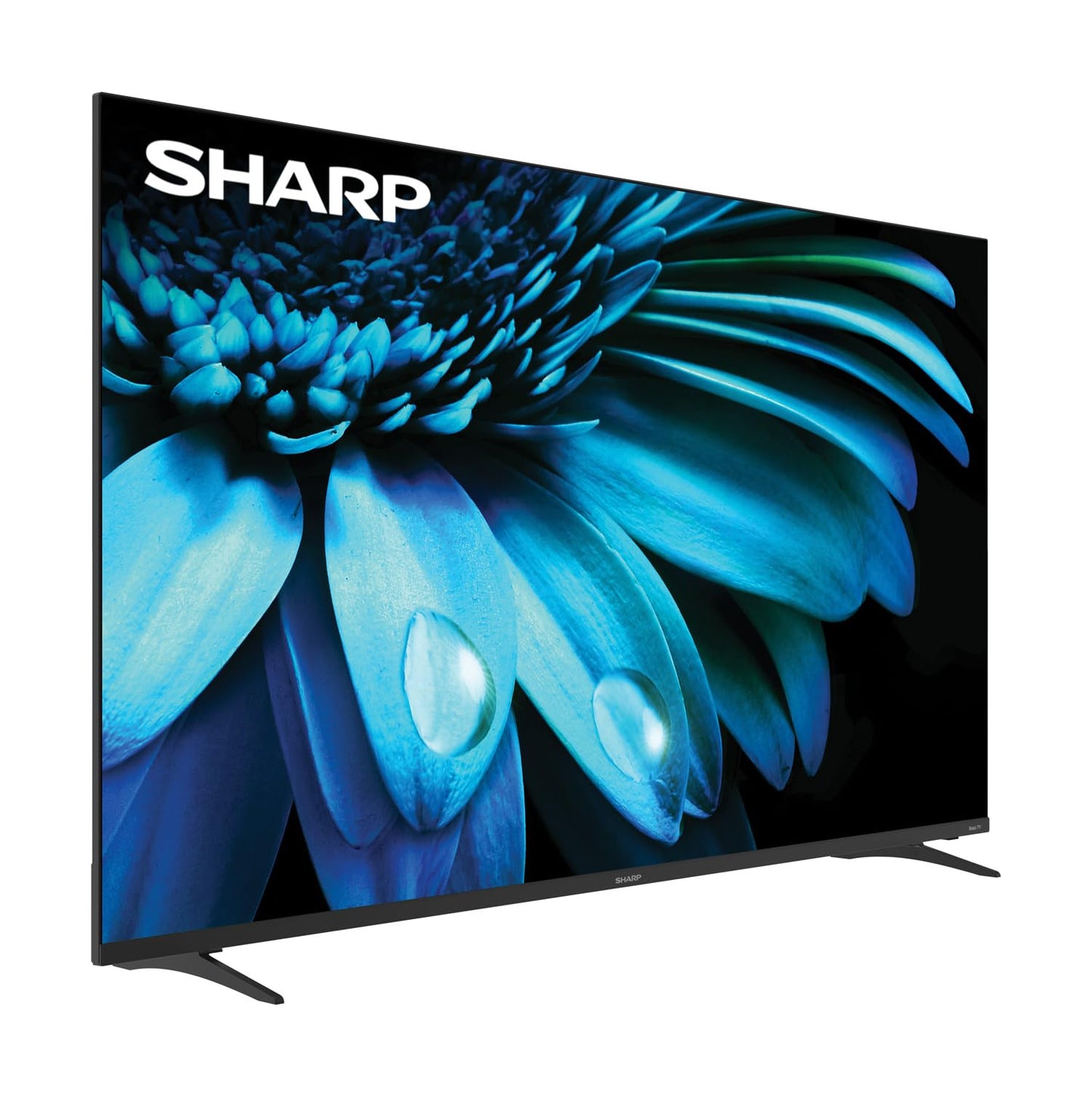 Sharp Aquos Frameless 4K UHD LED Smart TV de 55" - Roku TV | Dolby Audio | WiFi | Soporte HDR10/HLG | 4 entradas HDMI (1 c/eARC) | Compatible con Alexa/Google Home/AirPlay