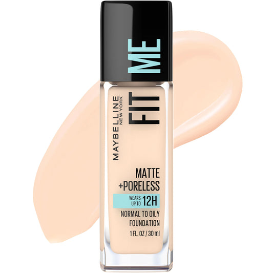 Base de Maquillaje Líquida Maybelline Marfil Claro Sin Aceite