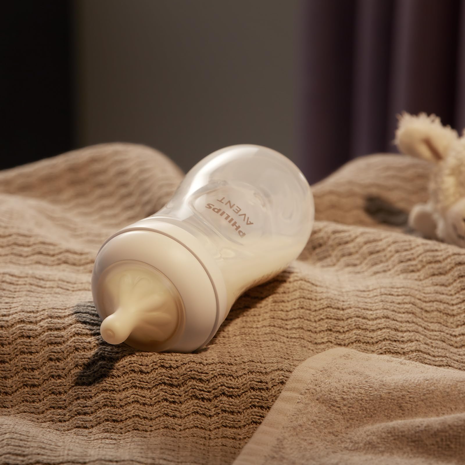 Biberones Avent Philips Natural Response Azul, 4 Biberones 9 oz/260 ml