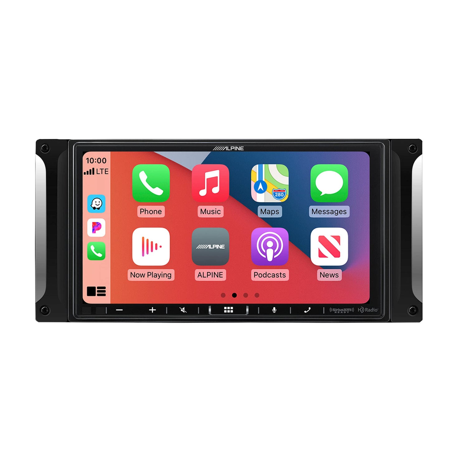 Alpine i407-WRA-JK - Sistema de salpicadero de 7 pulgadas compatible con Apple CarPlay y Android Auto para Jeep Wrangler 2007-2017