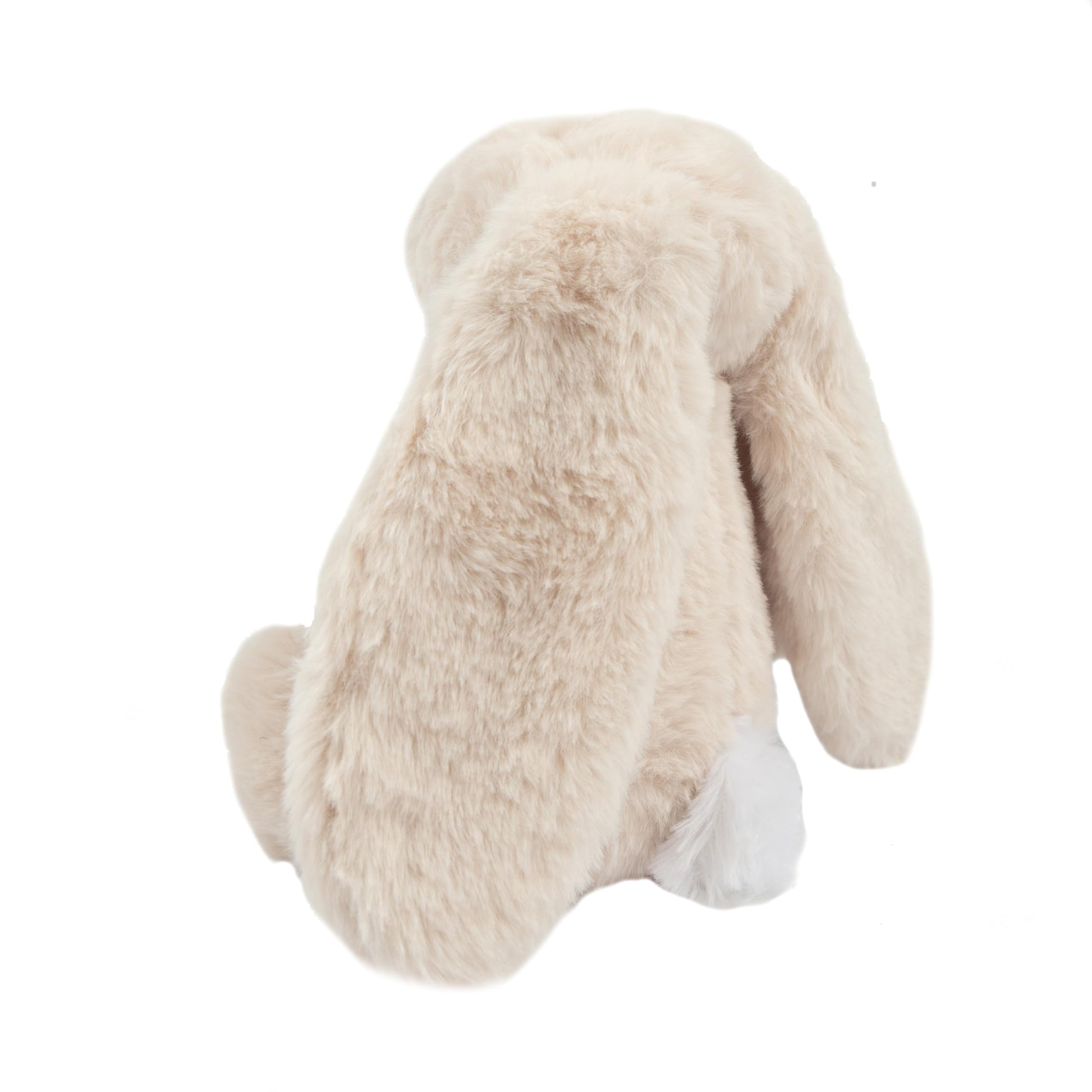 Best Pet Supplies - Juguete Interactivo de Conejito con enriquecimiento Arrugado y chirriante para Cachorros o Perros de Raza pequeña y Media, Lindo y Afelpado, Conejito (Beige)