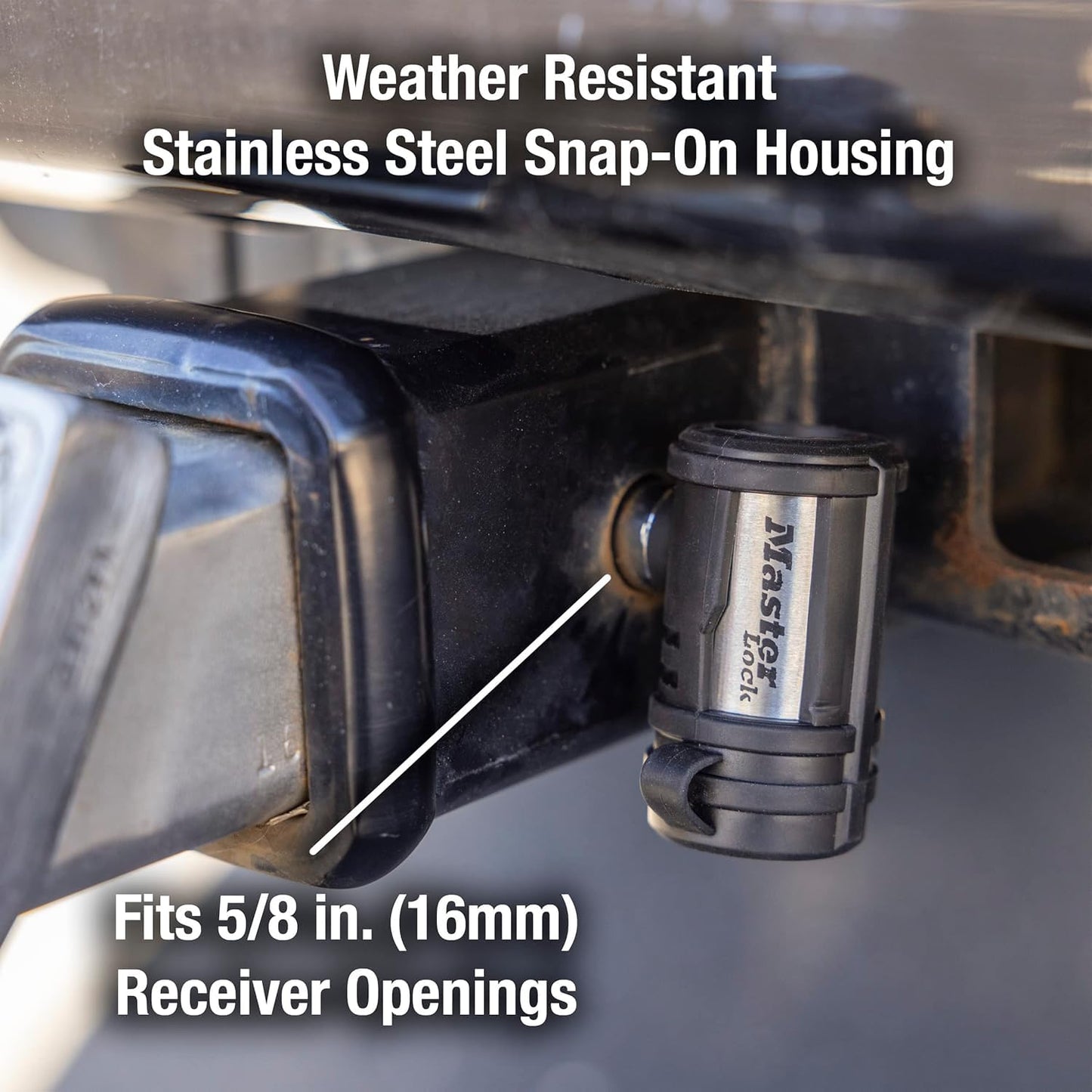 Candado de Acero Inoxidable Master Lock 1.27 cm 10 cm