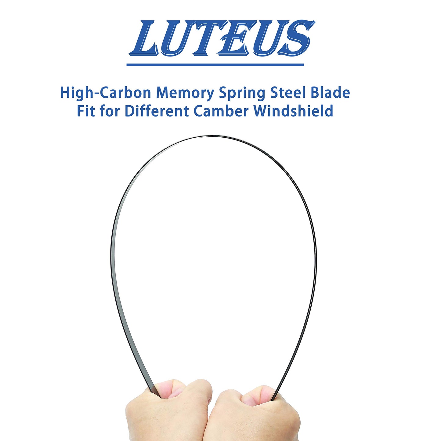 LEUTEUS Limpiaparabrisas de 55.9 cm + 45.7 cm, calidad OEM, repuesto de alta calidad para todas las estaciones (juego de 2), con 1 toalla extra de microfibra de alta calidad