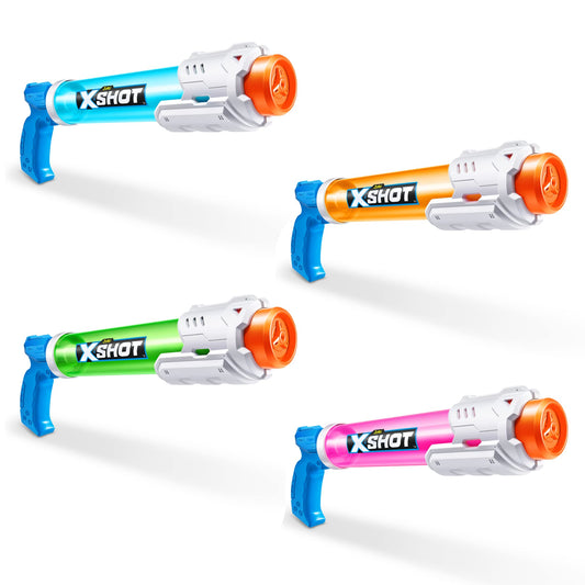 Pistola de Agua XShot ZURU Azul Pack de 4 para Niños y Niñas