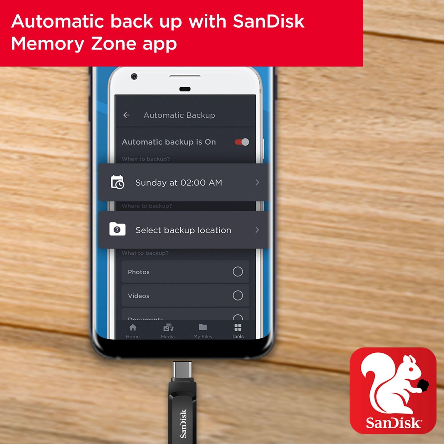 Unidad USB Tipo C SanDisk 128 GB Ultra Doble Velocidad 150 MB/s 3.1
