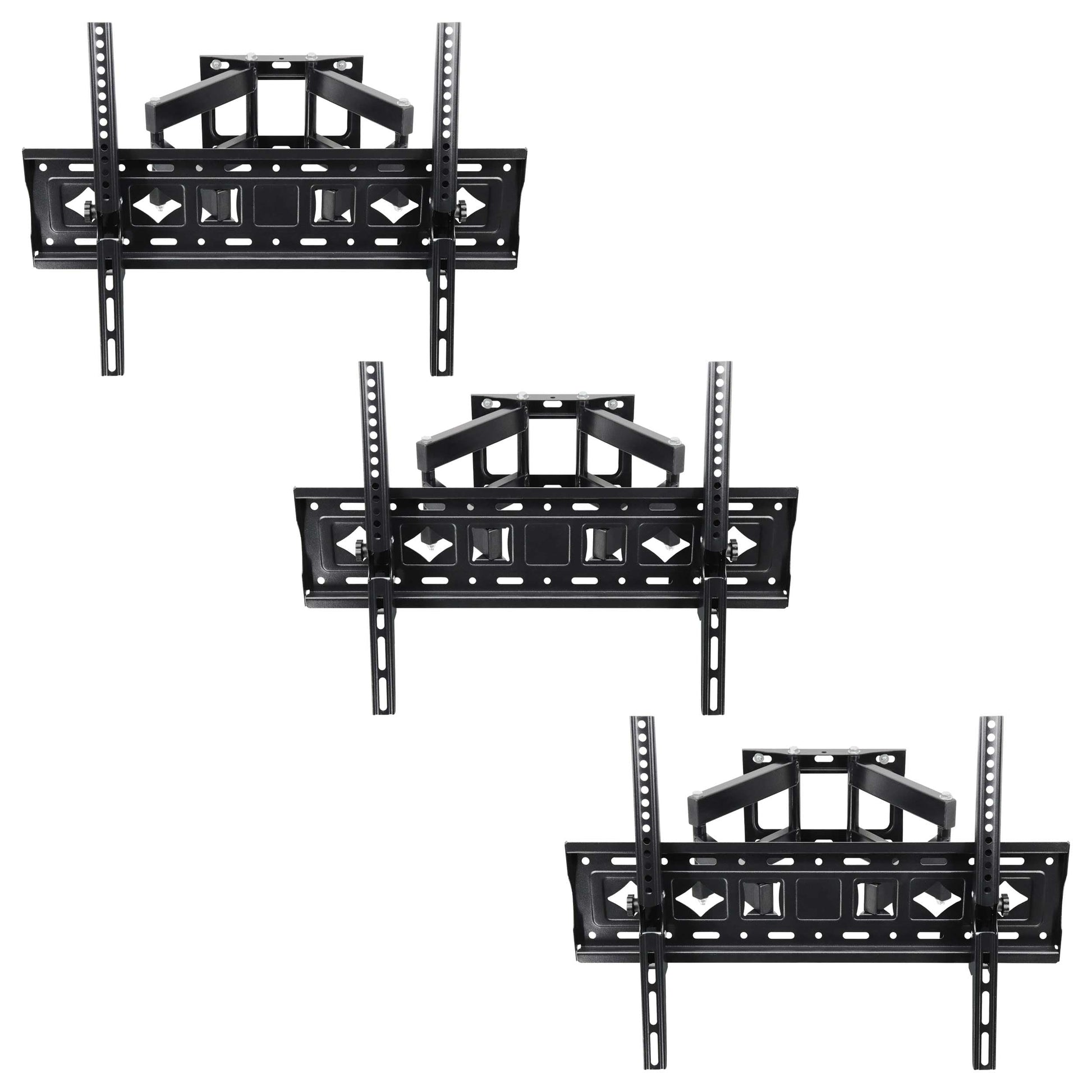 Lucky Owl Kit de 5 Soportes de TV movible de 32"-80" Pulgadas Soporte de TV de Montaje en Pared (CP512-FM3280) Dimension 1.5mm Carga máxima de 40 kg VESA 600X400 Resistente Material Reforzado.