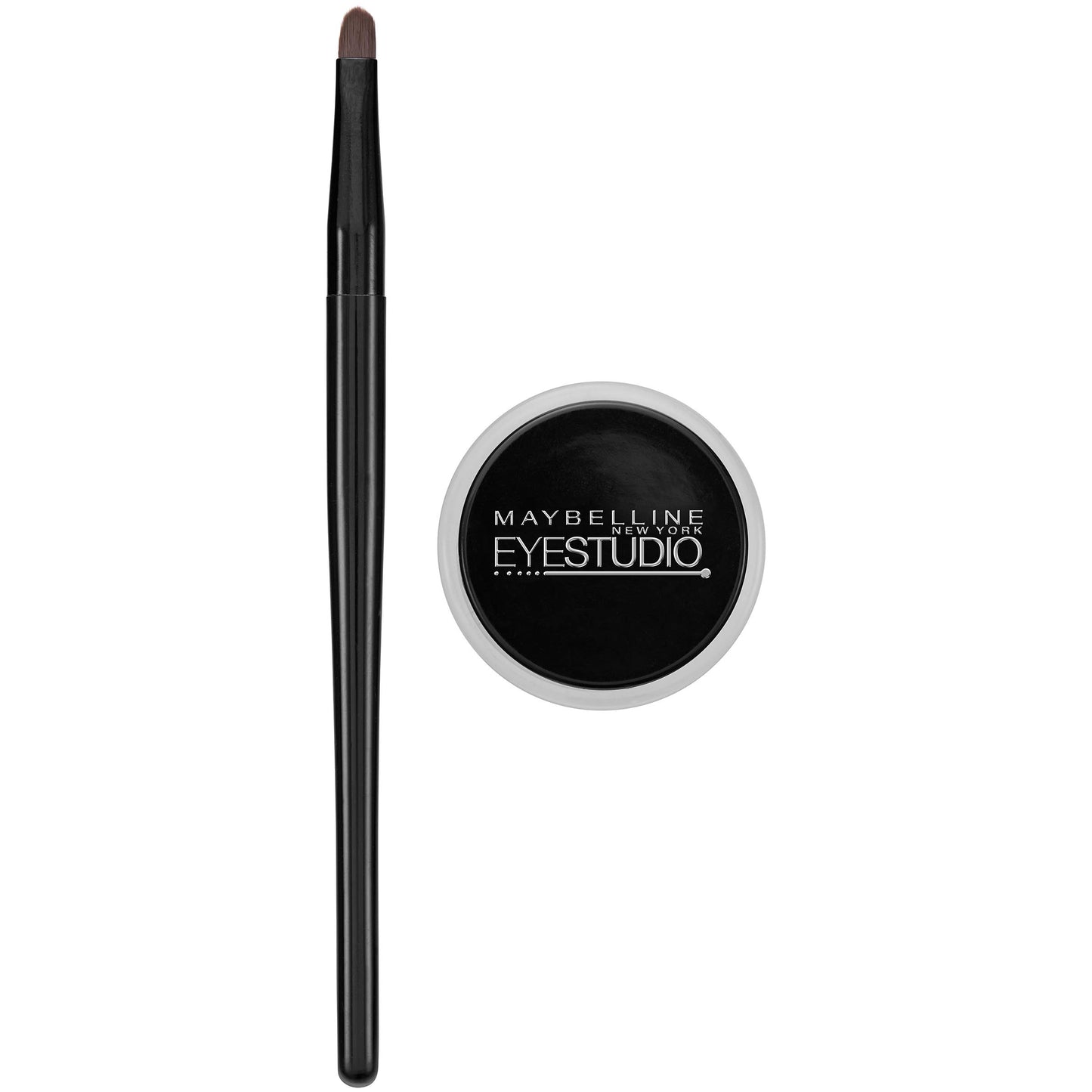Maybelline Delineador Eye Studio Drama, color Negro Intenso